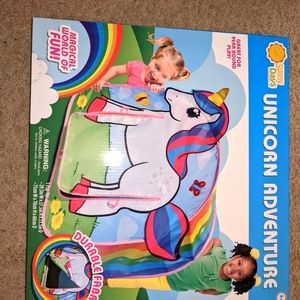 Unicorn pop up tent